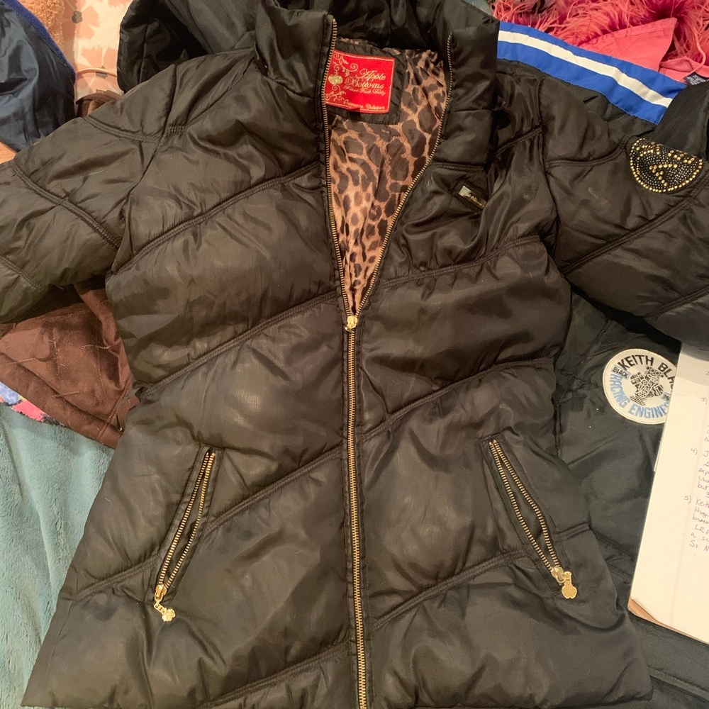 Beautiful Apple 🍎 Bottoms Long Jacket Sz M Z15